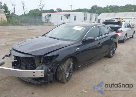 2022 Acura Ilx Premium A-Spec Packages/Technology A-Spec Packages z USA, uszkodzony, nr VIN 19UDE2F81NA006193